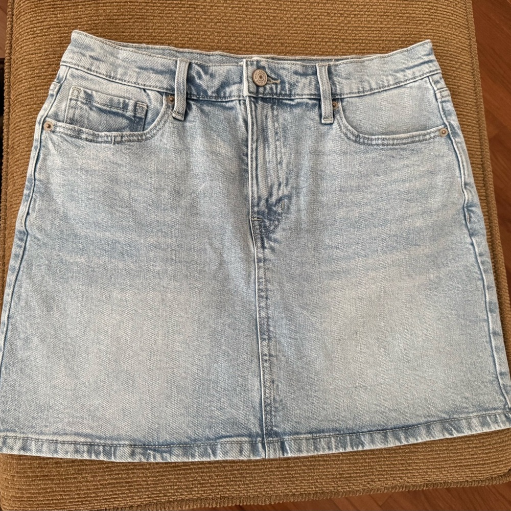 DKNY Denim Blue Jeans Skirt NWOT